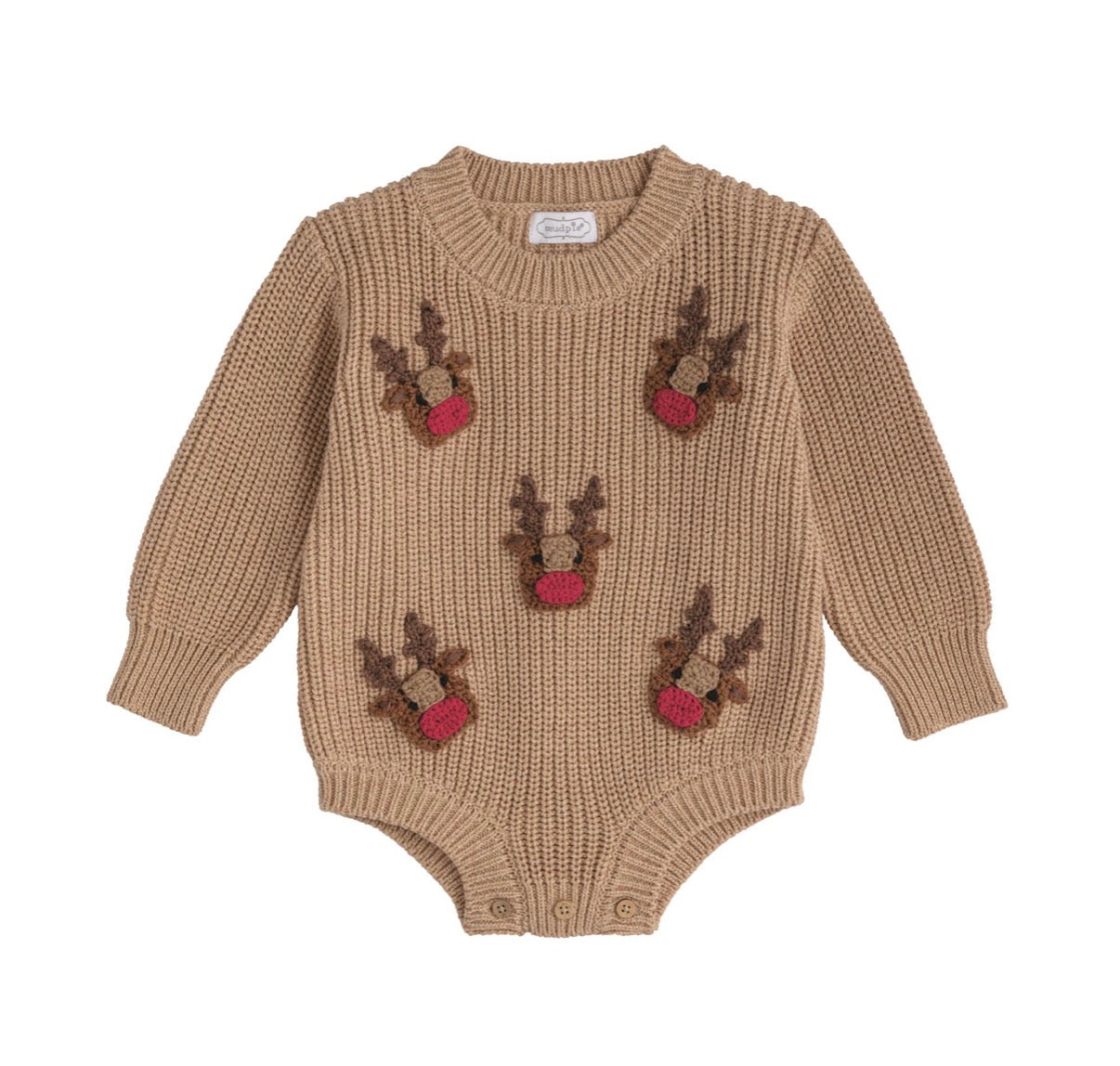 Scattered Reindeer Sweater Bubble
