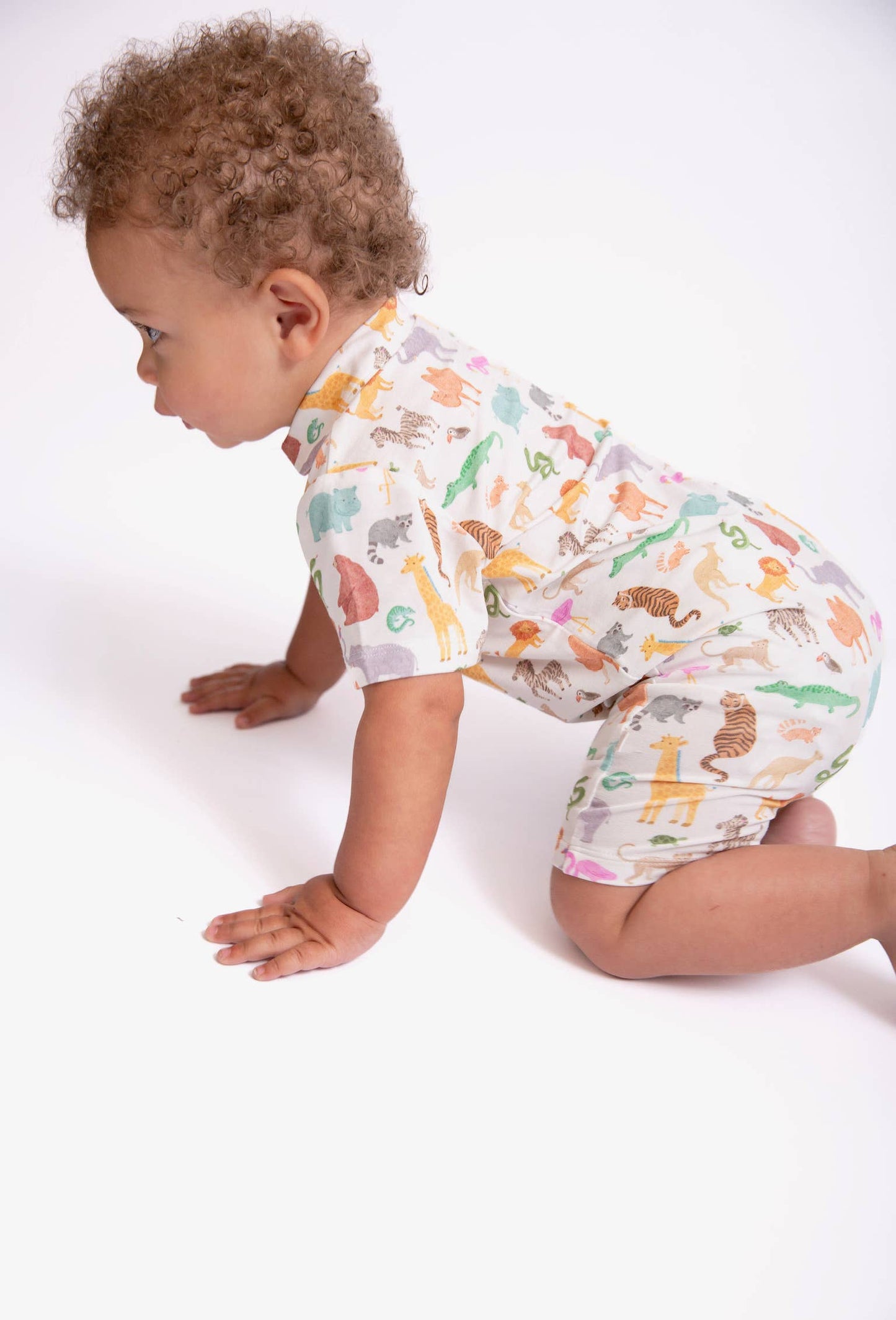 Zoo Crew - SS Polo Romper
