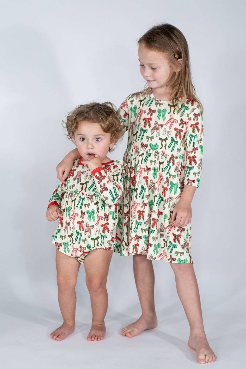 Holiday Bows Bamboo Dress