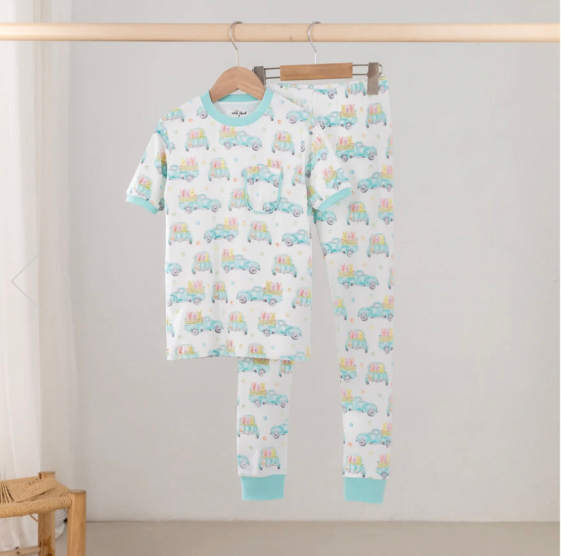 Peeps On The Move Organic Cotton Pajamas