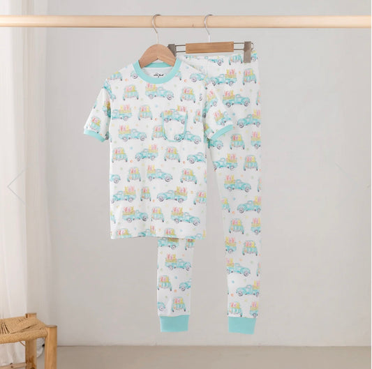 Peeps On The Move Organic Cotton Pajamas