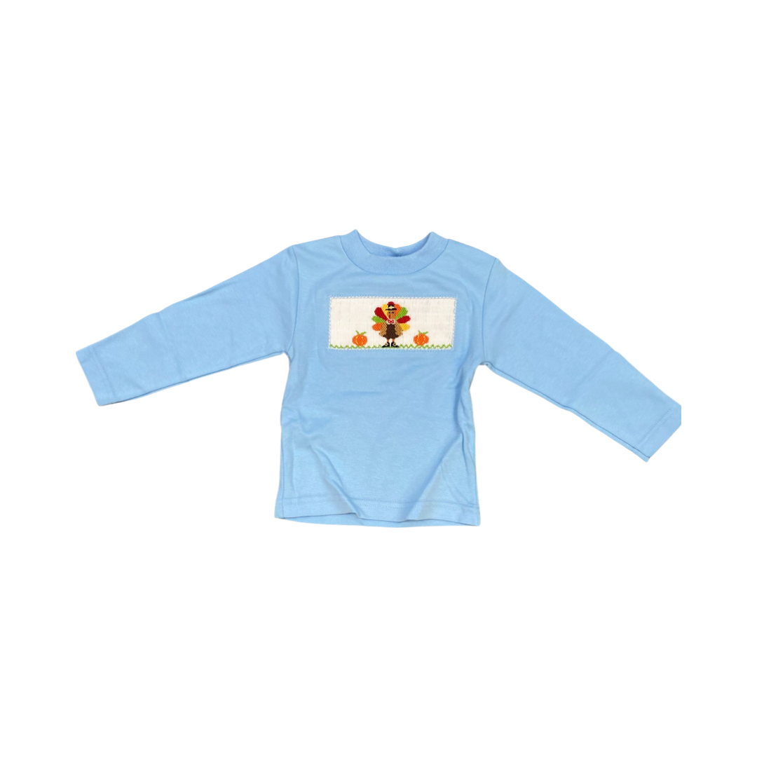 Blue turkey long sleeve