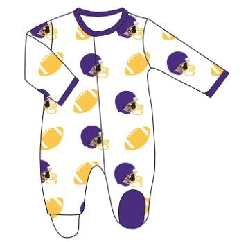 Football Fever Purple and Gold Footie (need pic)