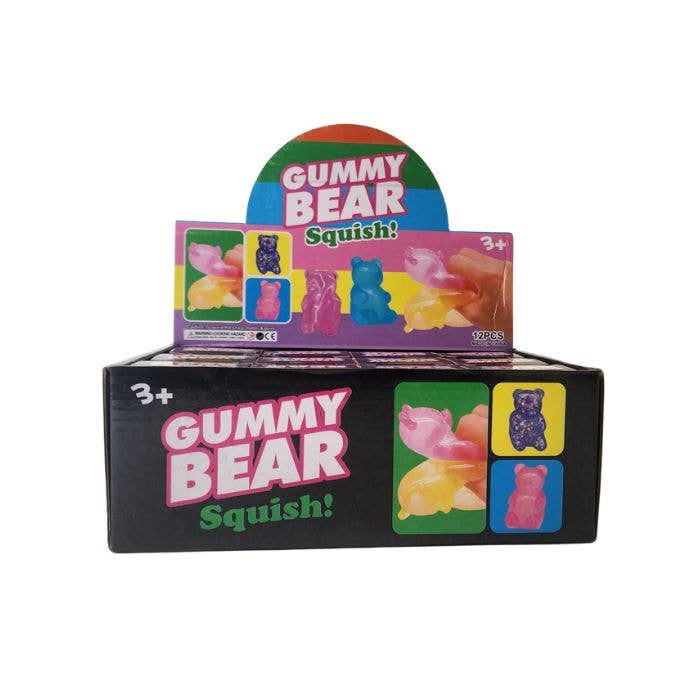 Squishy Slow Rise Gummy Bear Sensory Squeeze Toy