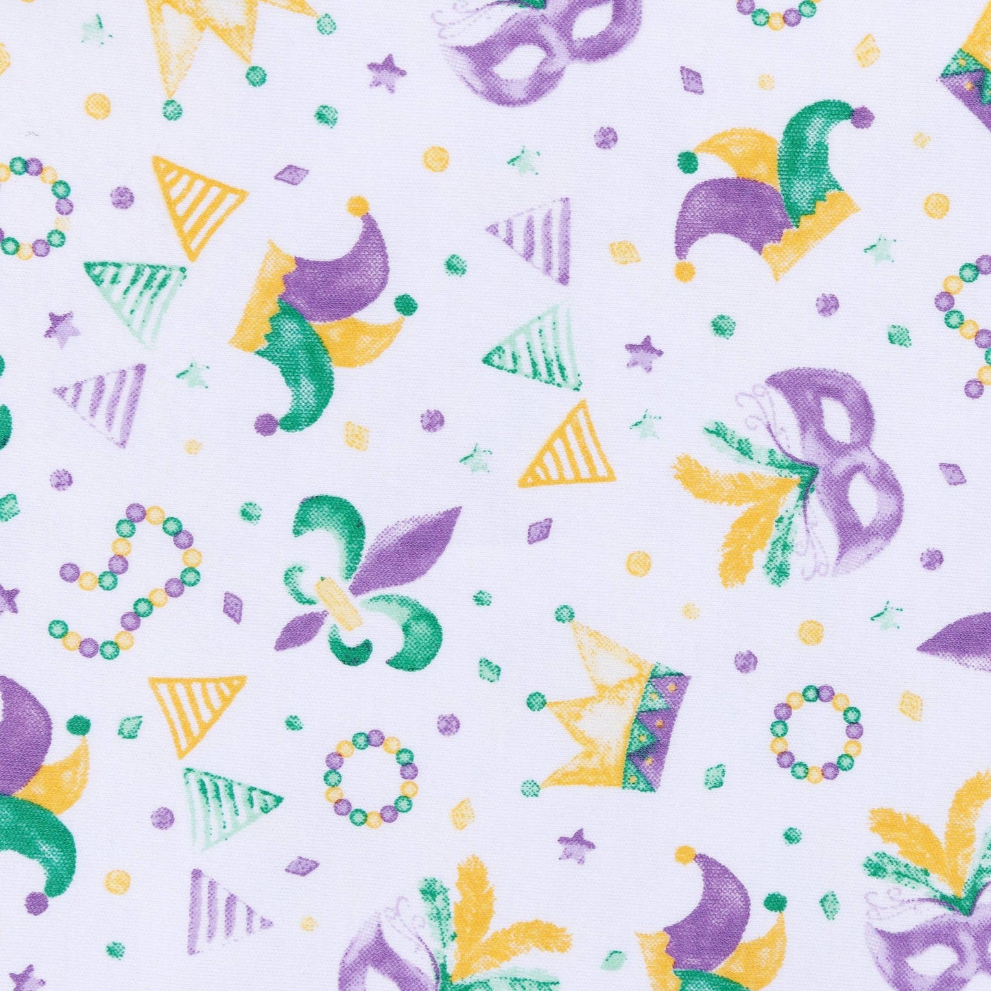 Mardi Gras Munchkins Long Pajamas