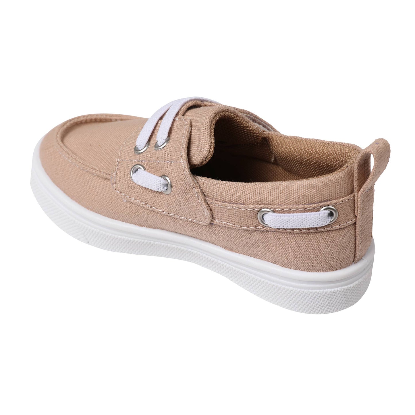 Jesse-Khaki Boat Shoe