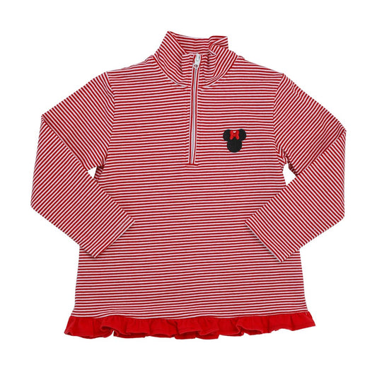 Minnie Mouse ruffle pullover