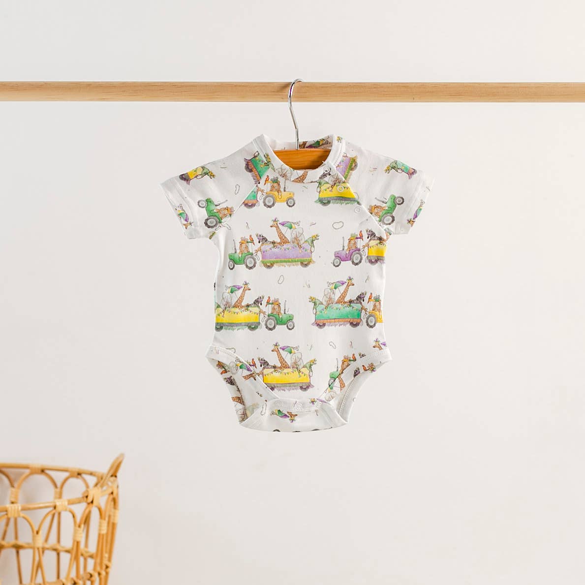 Krewe Zoo-d It! Organic Cotton Onesie