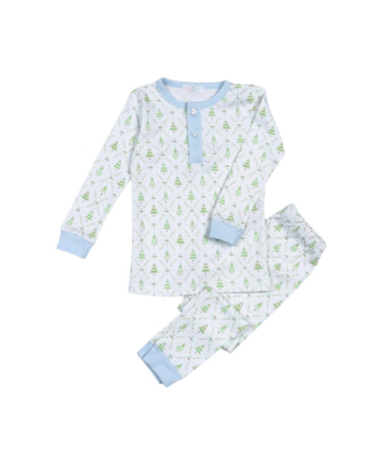 Holy Night Pima Pajama Set
