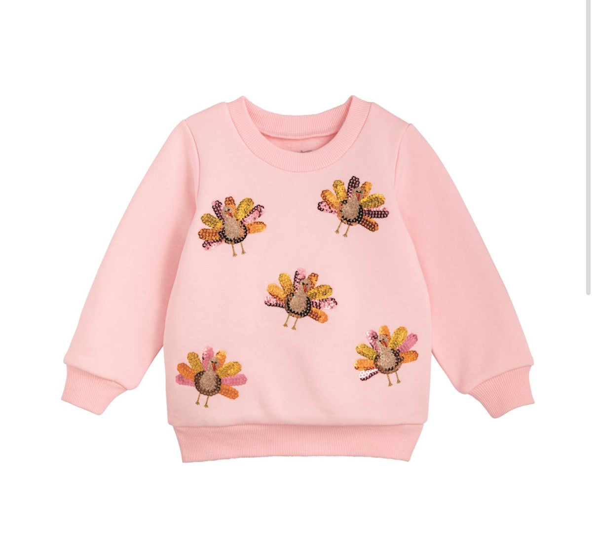 Sequin Turkey Sweatshirt
