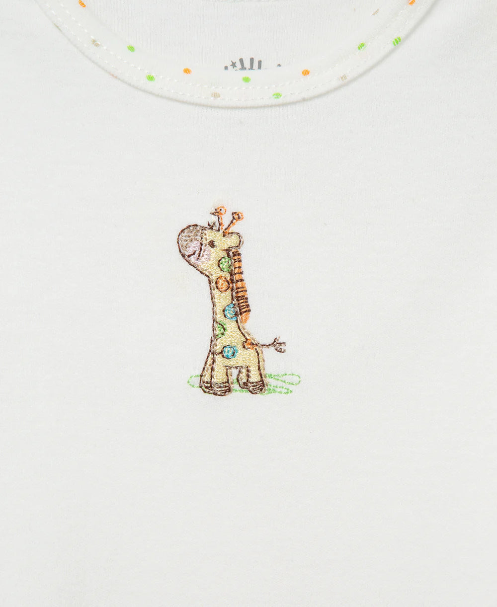 Giraffe Gown and Hat Set