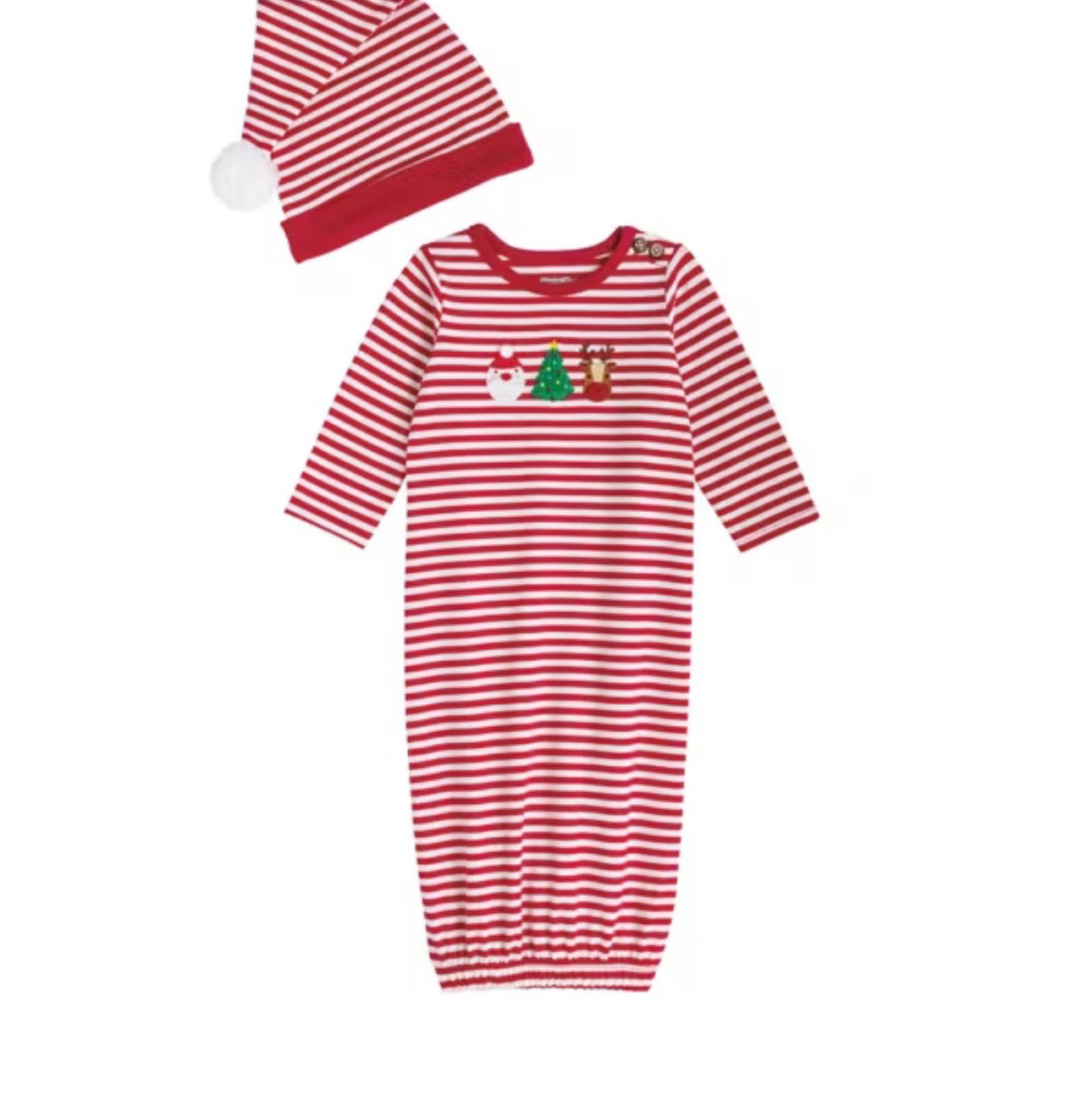 Christmas Icon Gown and Hat Set