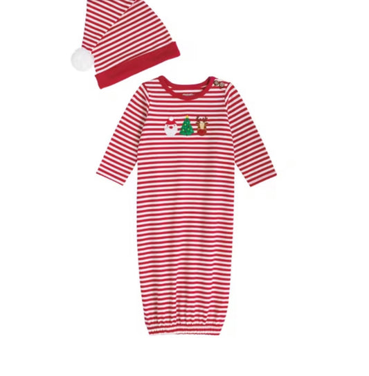 Christmas Icon Gown and Hat Set
