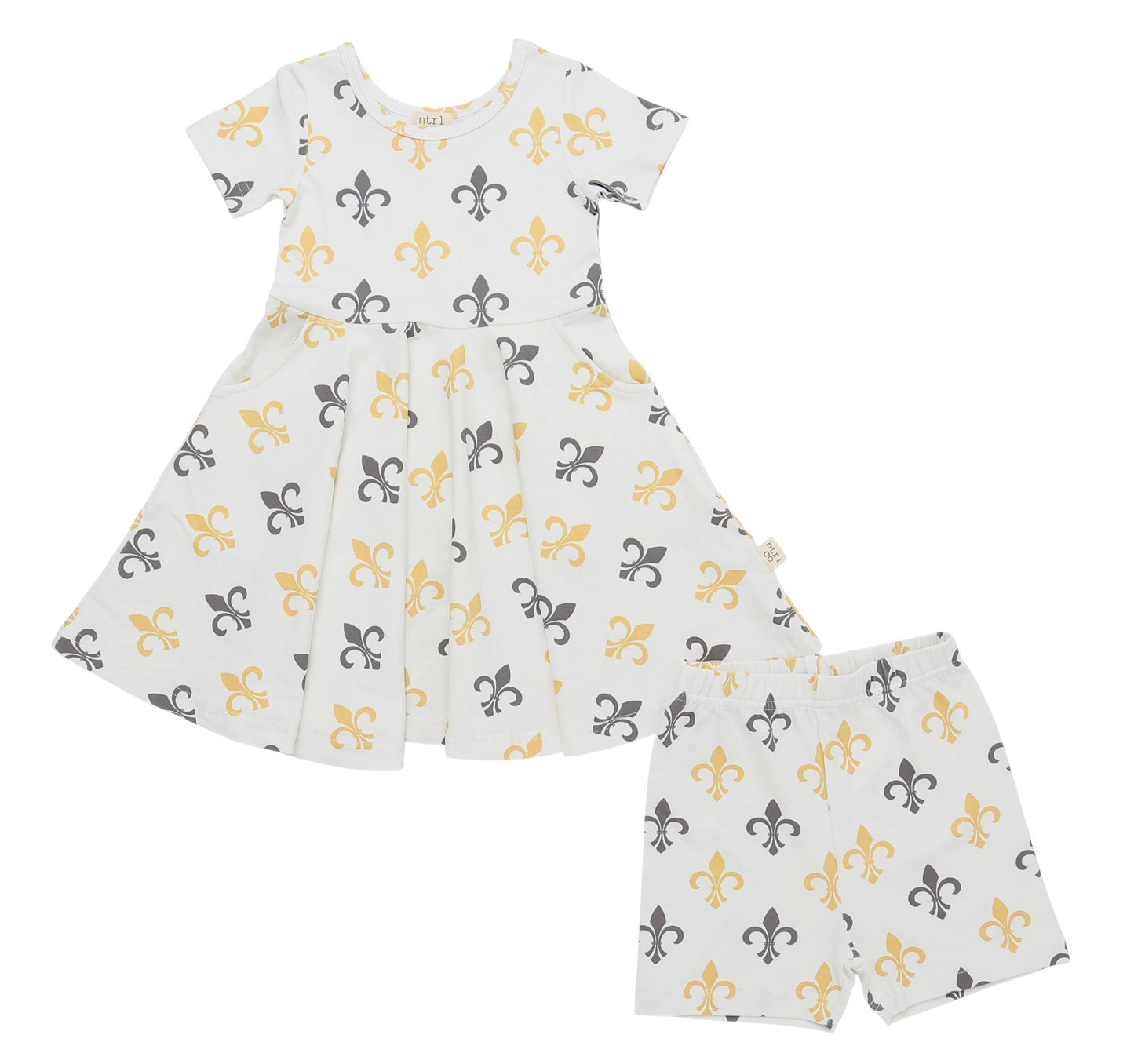 Who Dat Twirl Dress Set