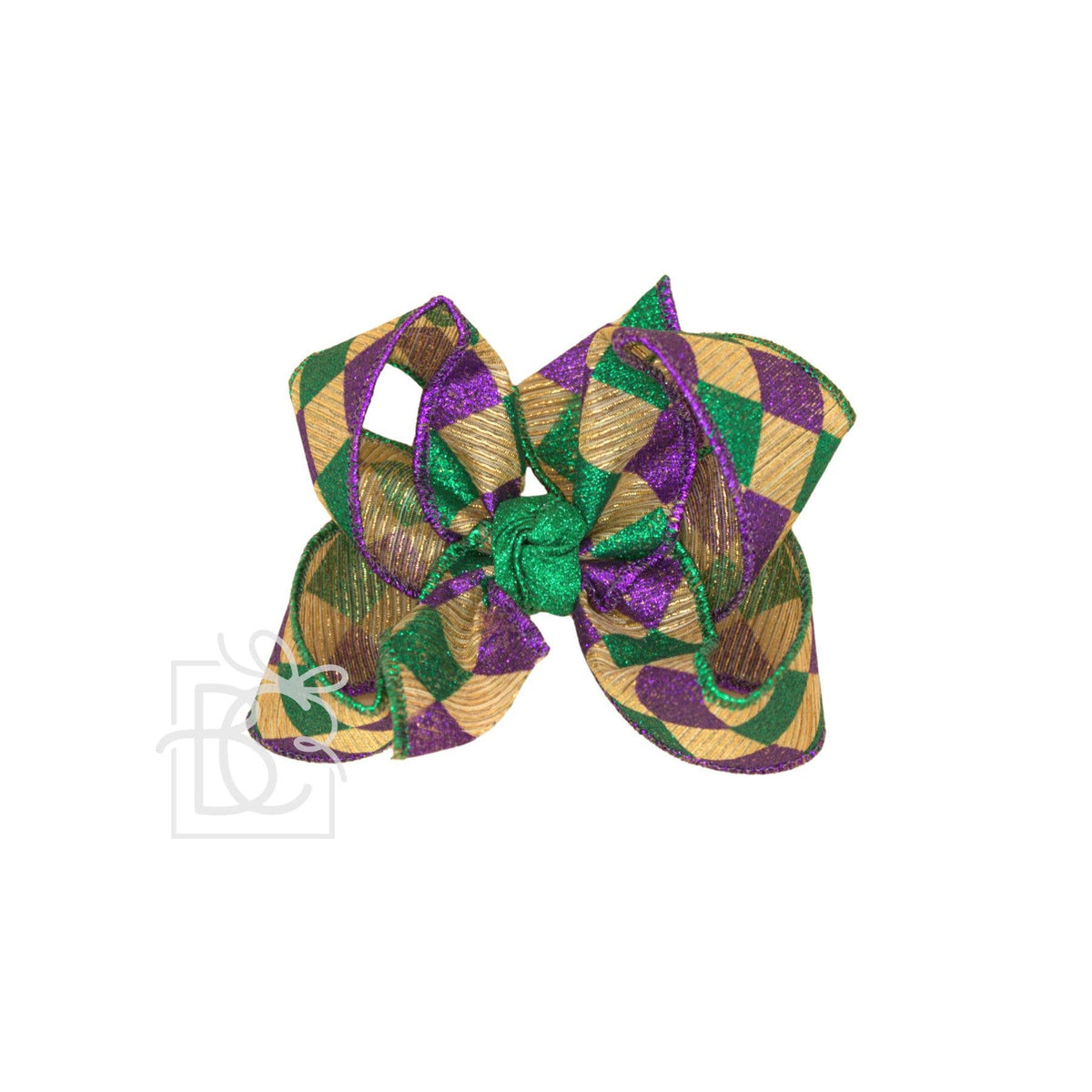 SINGLE LAYERED MARDI GRAS HARLEQUIN