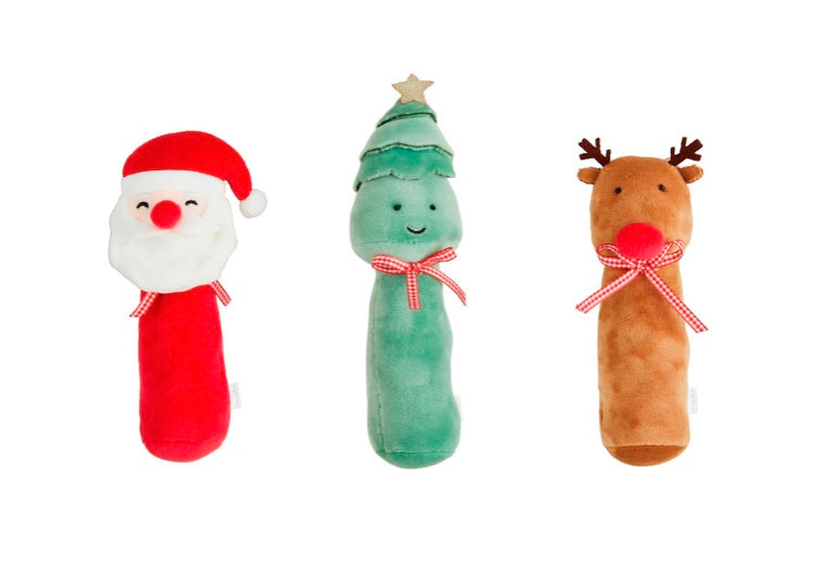 Christmas musical rattles