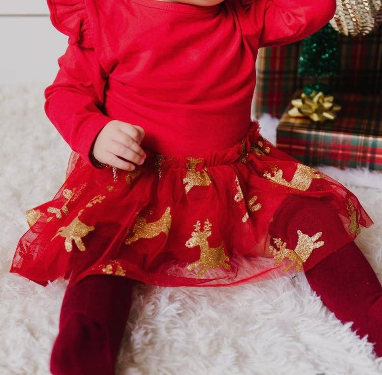 reindeer tutu onsie