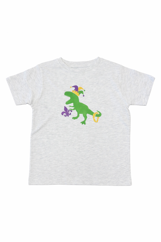 Mardi Gras Dino Shirt
