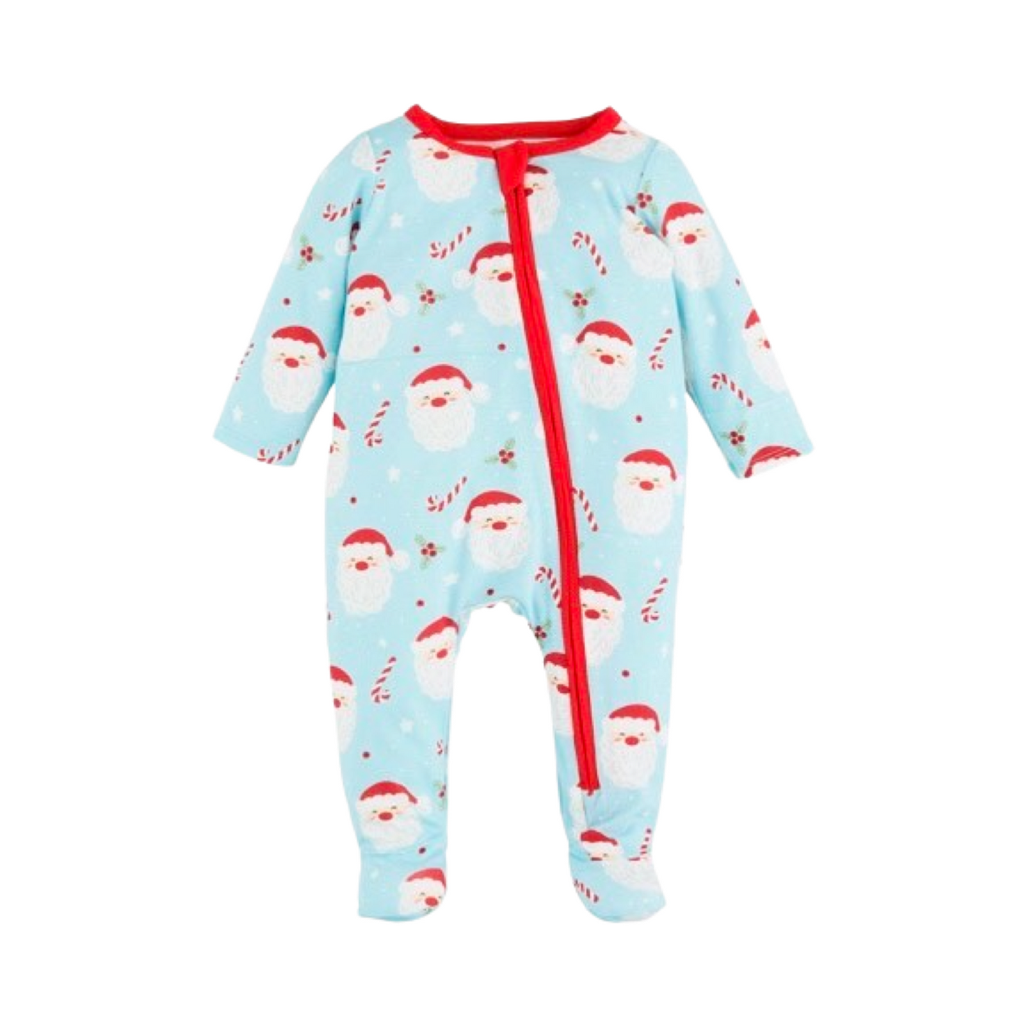 Blue Santa bamboo glow in dark sleeper