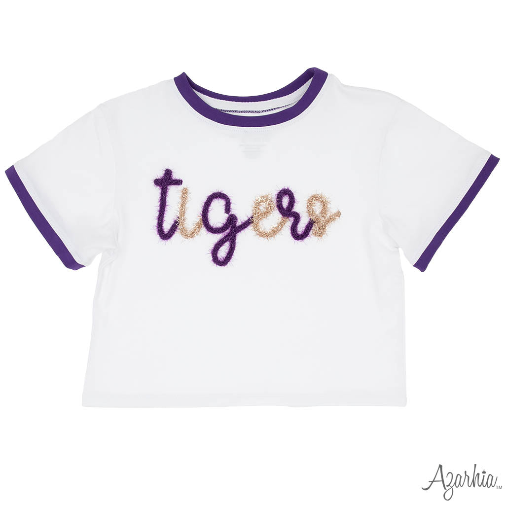 LSU Tinsel Tigers Boxy Shirt