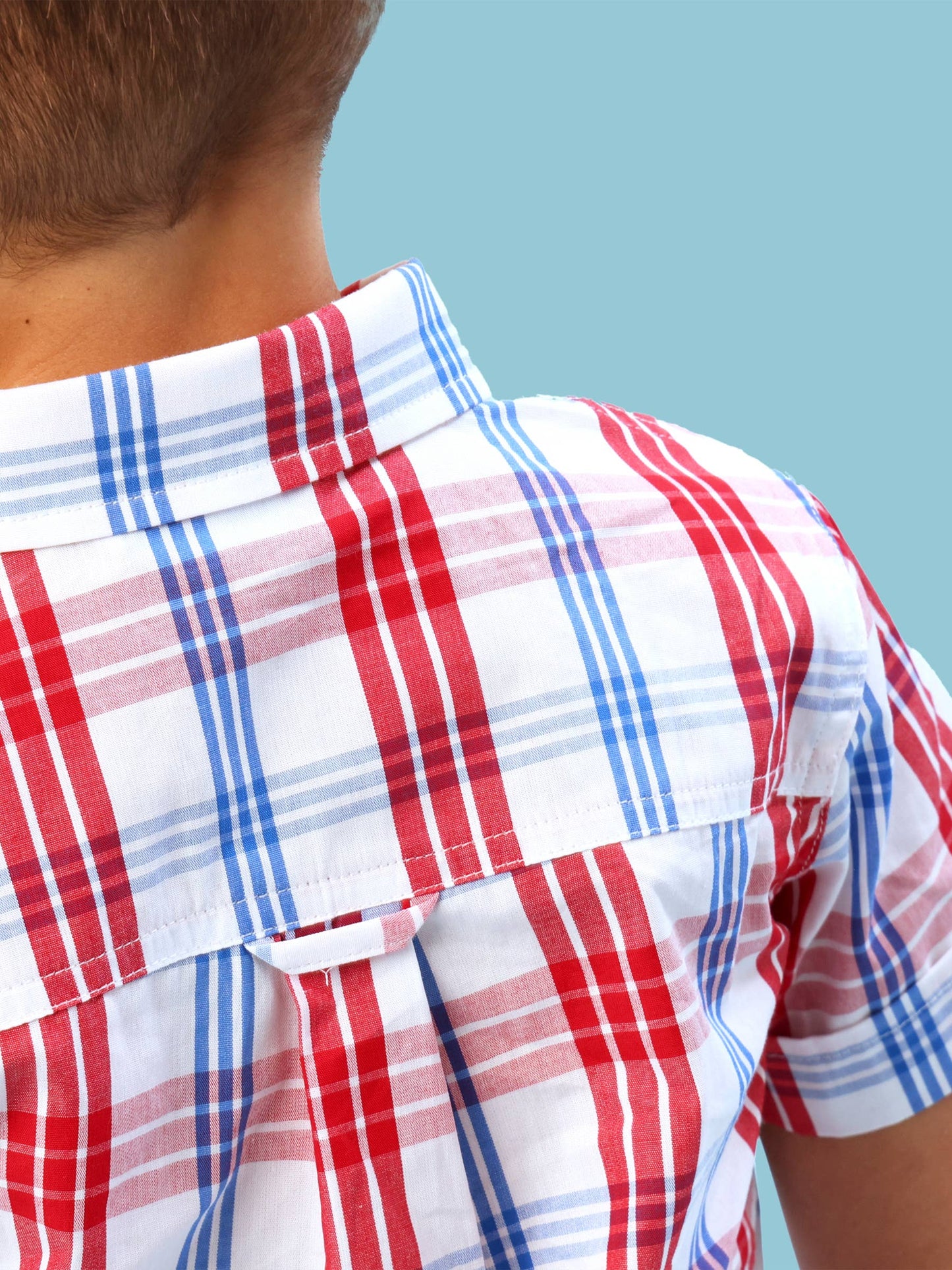 Lincoln Plaid Short Sleeve Button Down Shirt