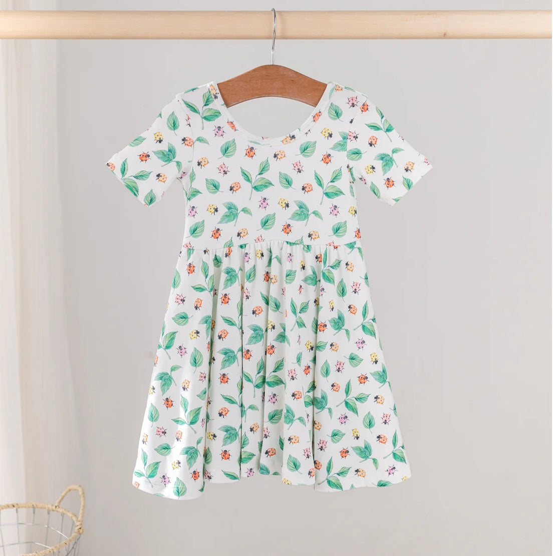 Lady Bug Love Organic Cotton Dress