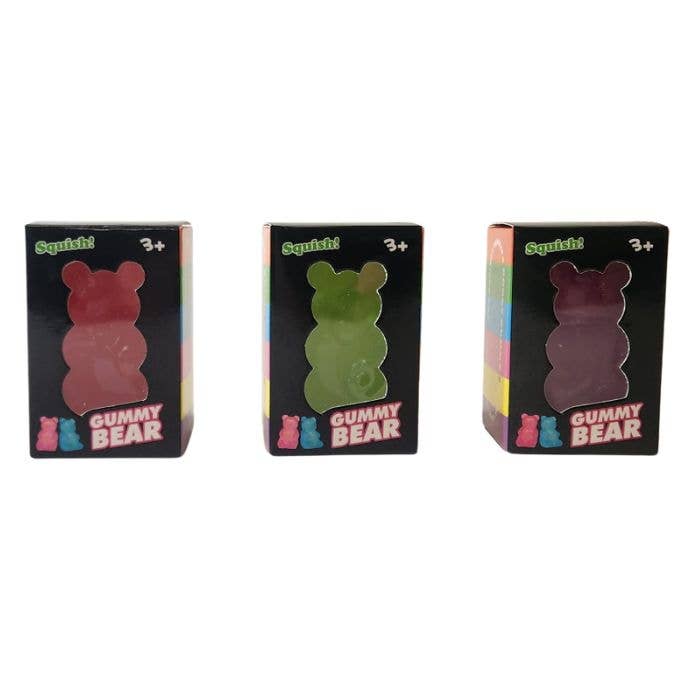 Squishy Slow Rise Gummy Bear Sensory Squeeze Toy