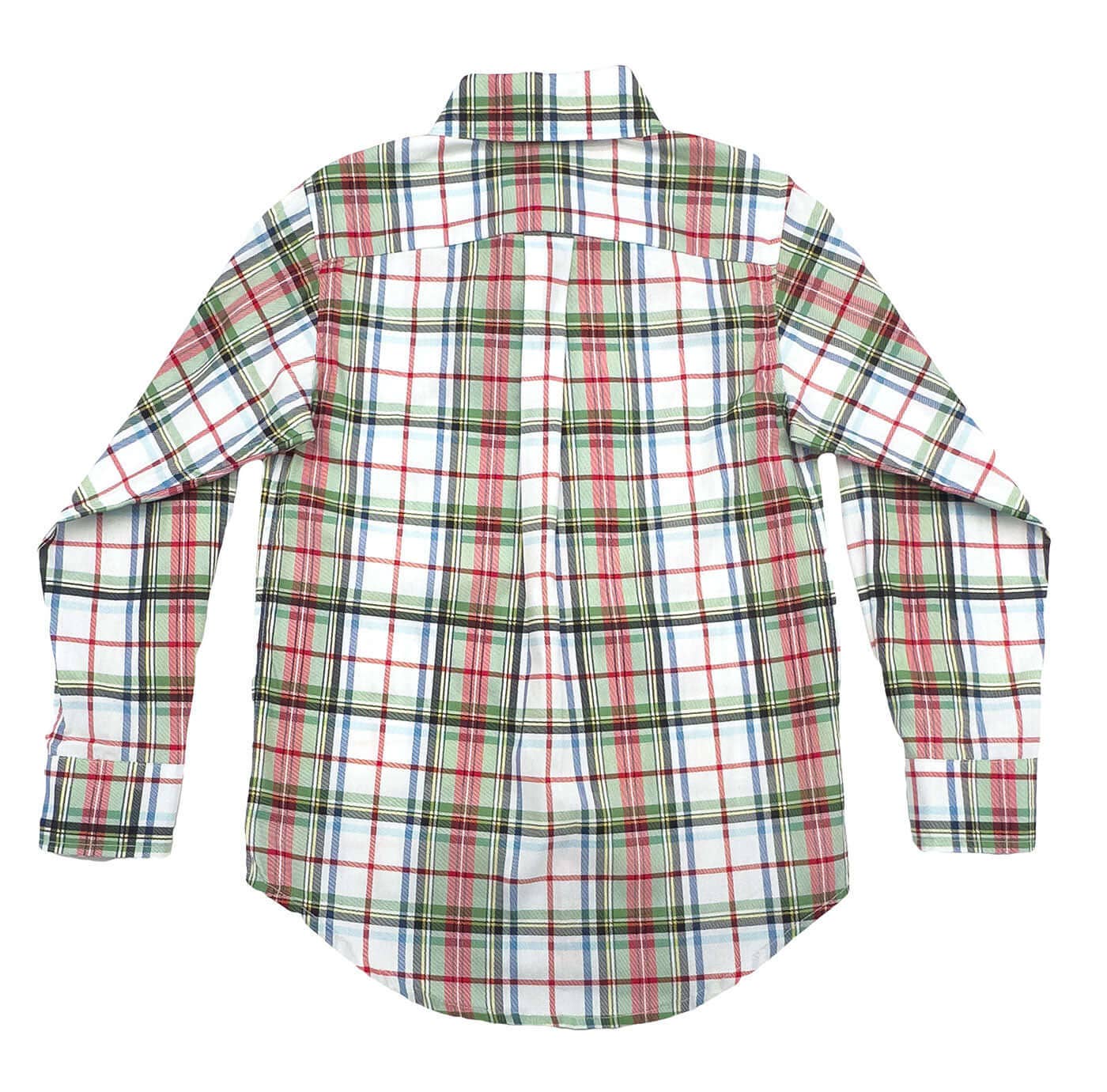 Rivers Reversible Boys Longall Creme Plaid 