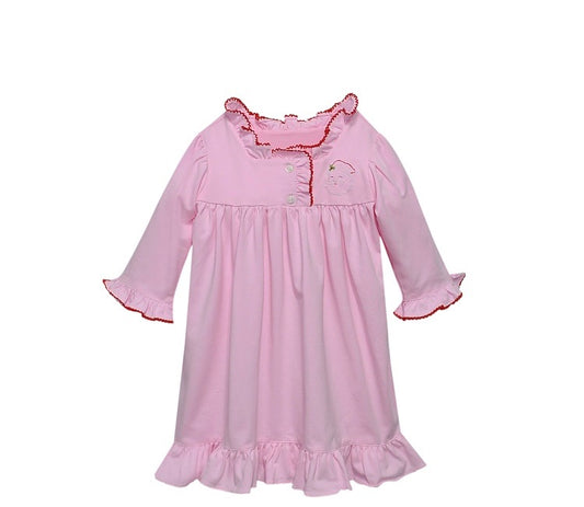 Pink Knit Santa Gown