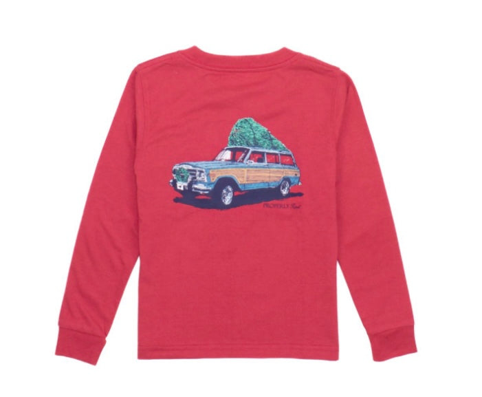 Cabernet holiday run shirt