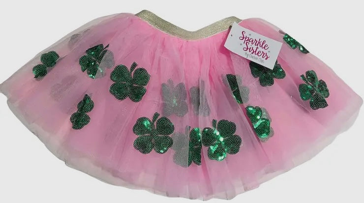 Pink Shamrock Tutu