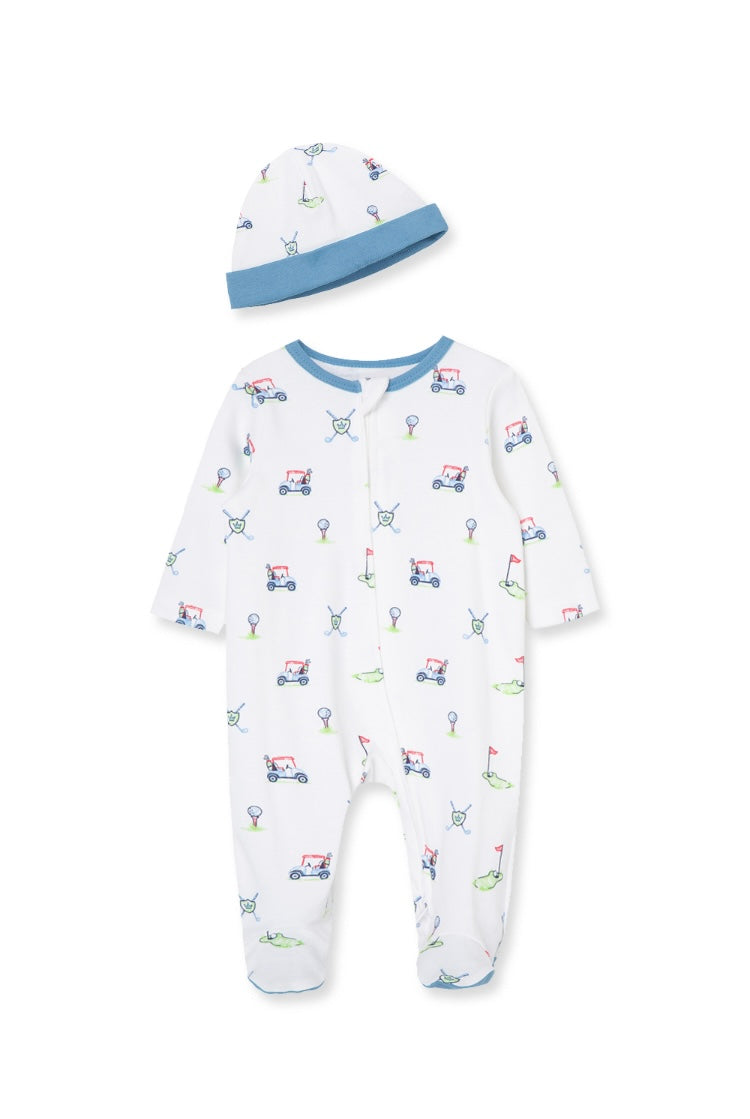 Golf Club Footie and Hat