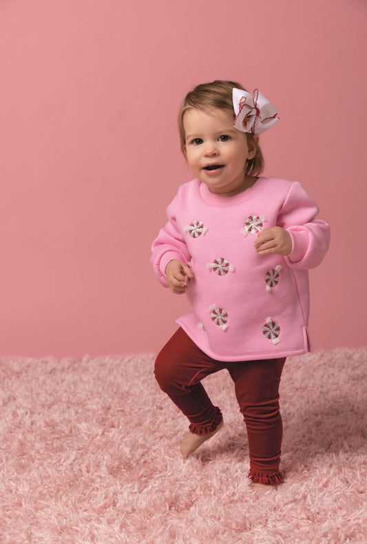 Peppermint Sweatshirt & Legging Set