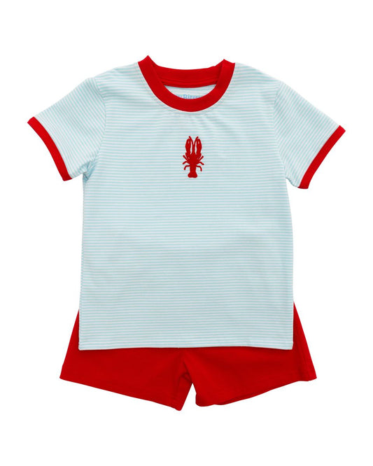 Crawfish Bubble and Short set