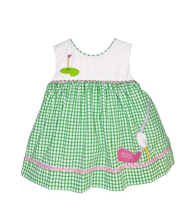 Golf Appliqué Bubble & Dress