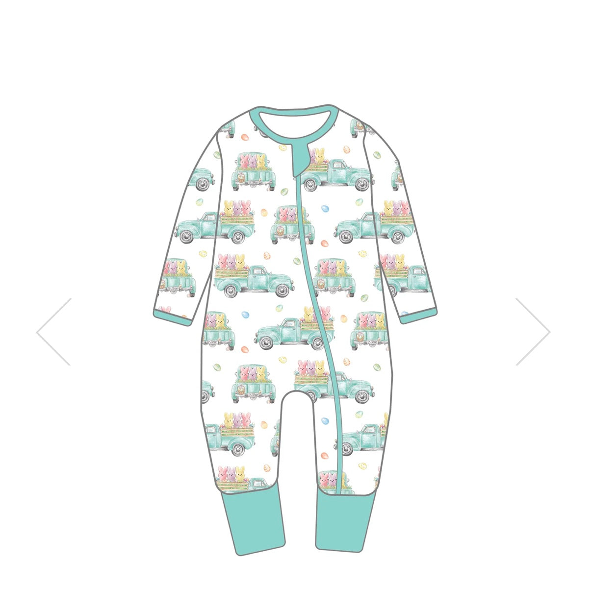 Peeps On The Move Organic Cotton Pajamas