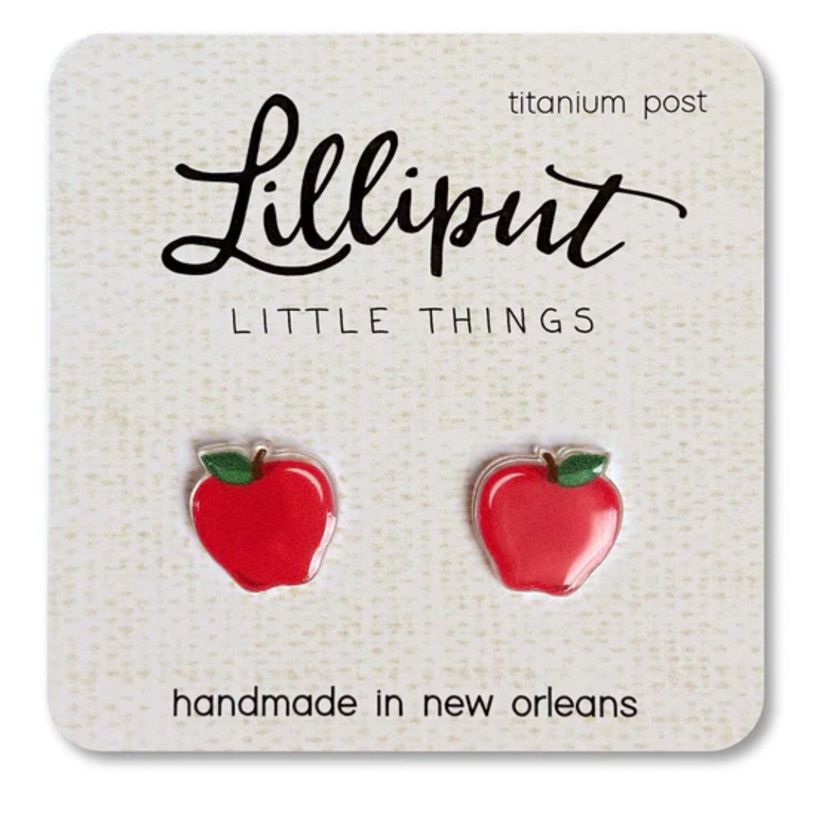 Apple Earrings