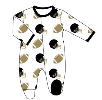 Football Fever Black and Gold Footie (need pic)
