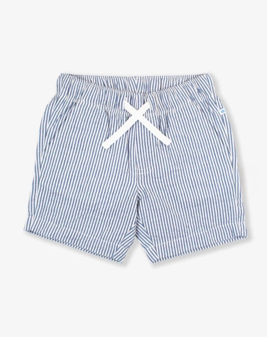 Boys Classic Seersucker Pull-on Shorts
