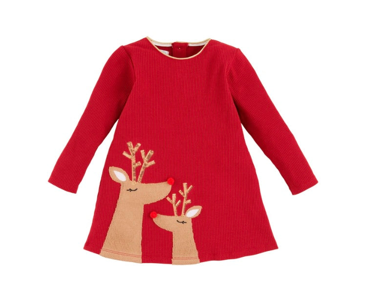 Reindeer t-shirt dress