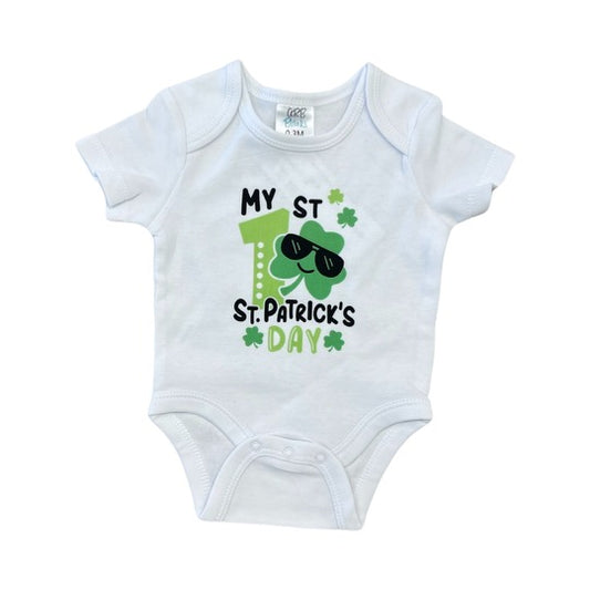 My 1st St. Patrick’s Day Boys Onesie