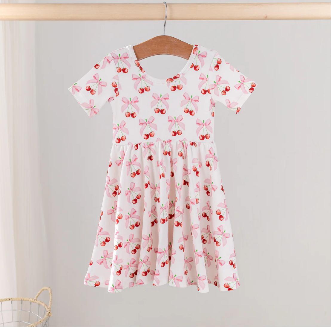 Cherry On Top Organic Cotton Dress