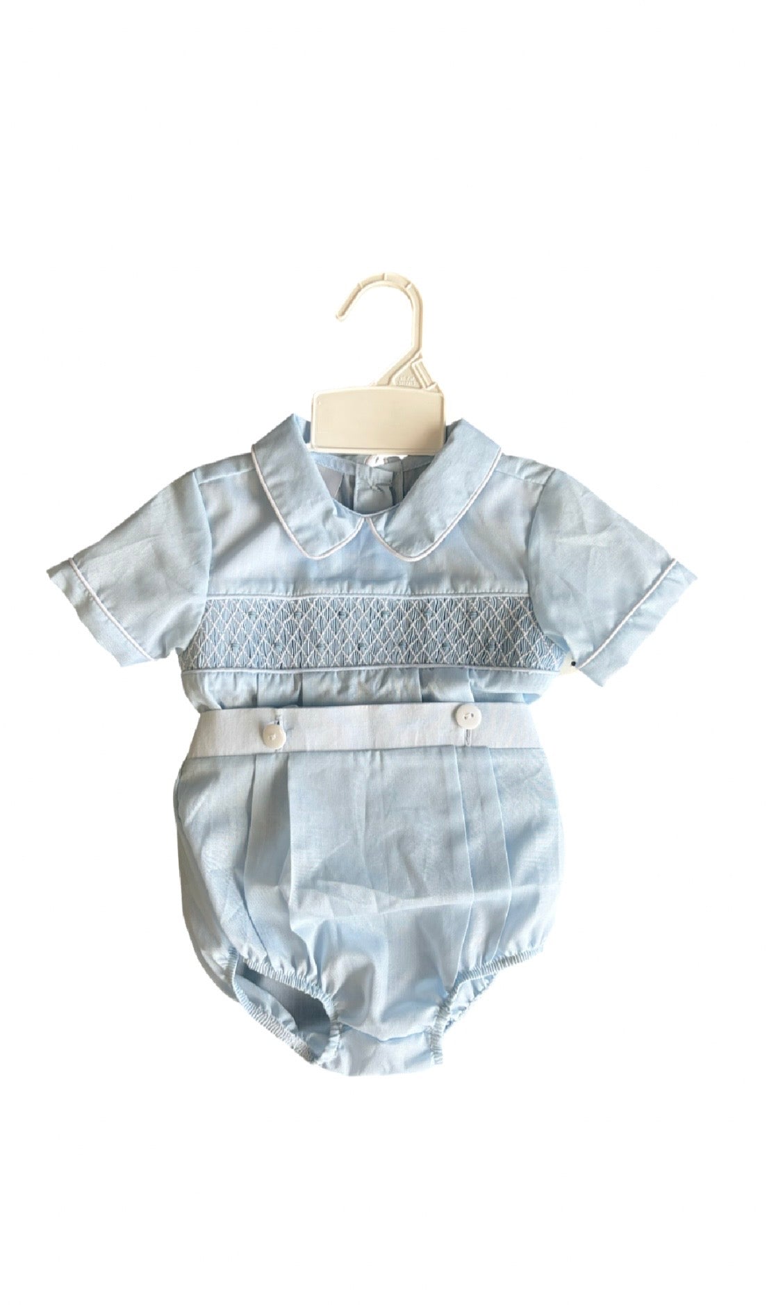 Blue Matthew Button Up Bubble