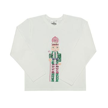 Sequin Nutcracker Long Sleeve Shirt
