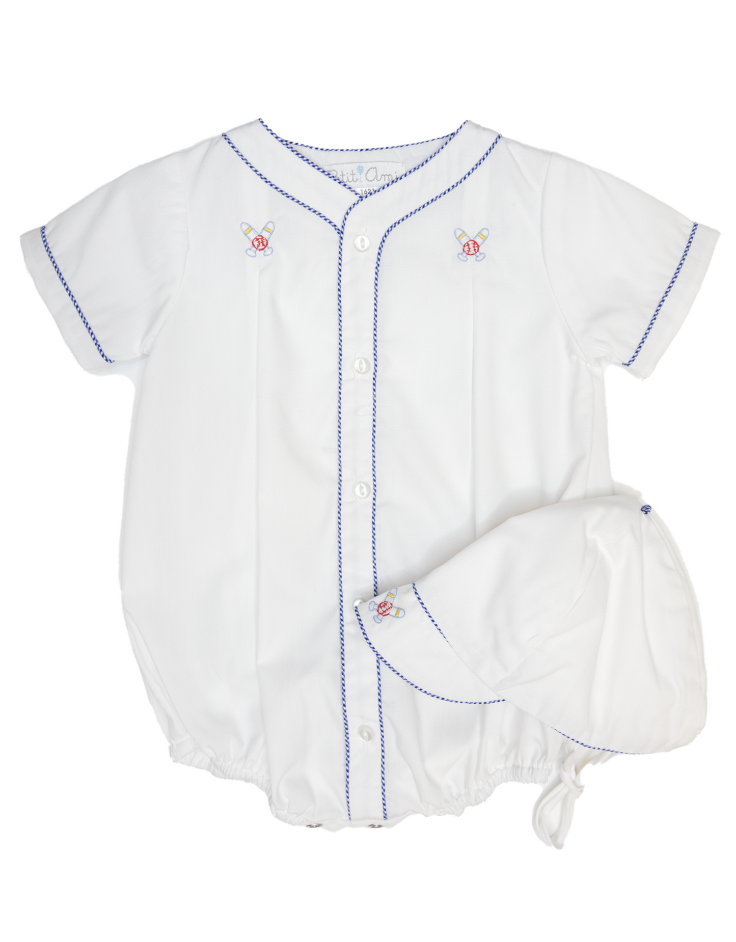 Baseball Romper w/ Hat