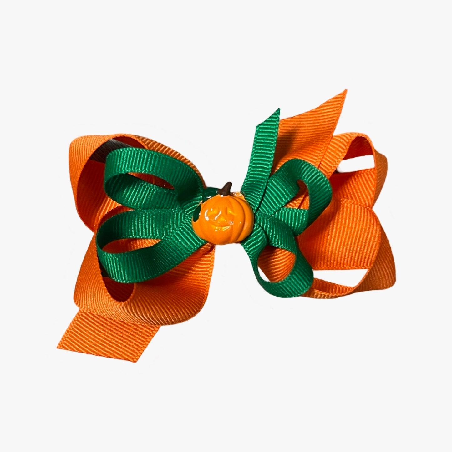 Resin Pumpkin bow