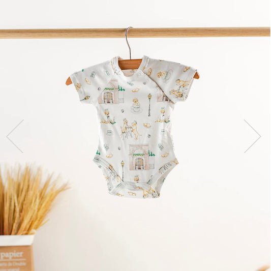 Powdered Sugar & Puppies Organic Cotton Onesie