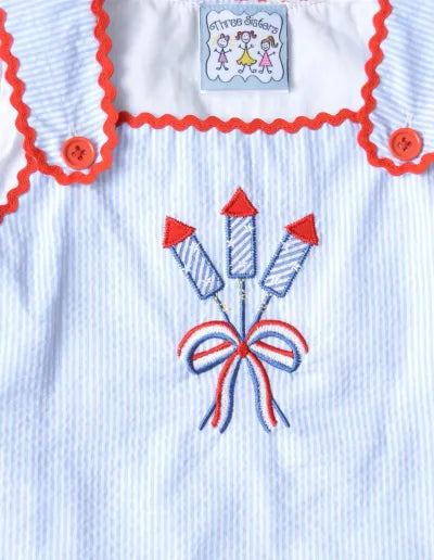 Fireworks Girl Short set