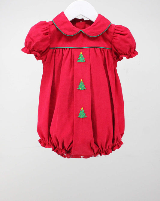 Red Christmas Tree Claire Bubble