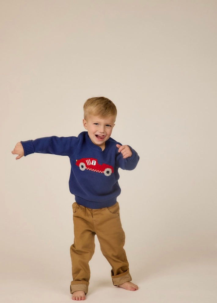 Race Car Sweater